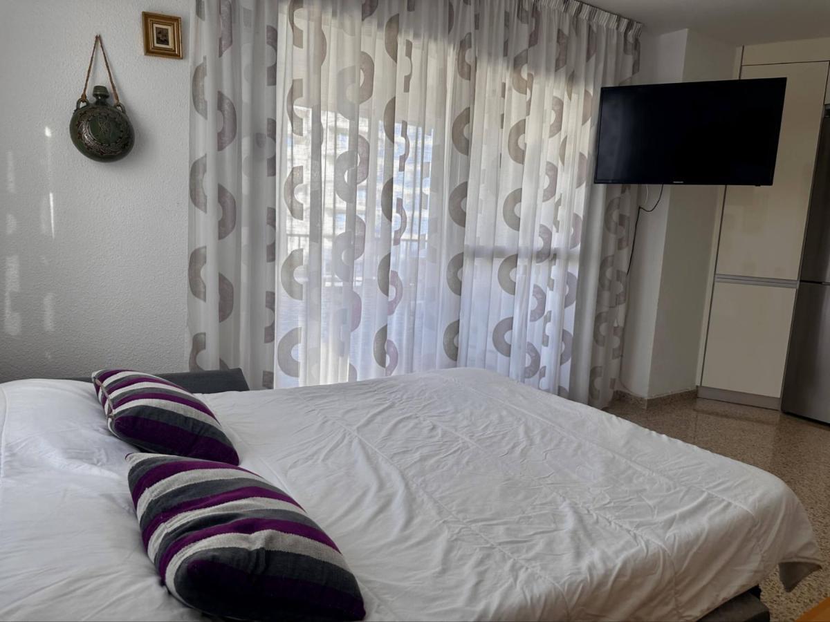 Piso A Pie De Playa Con Piscina Y Vistas Al Mar Apartamento Benicàssim Exterior foto