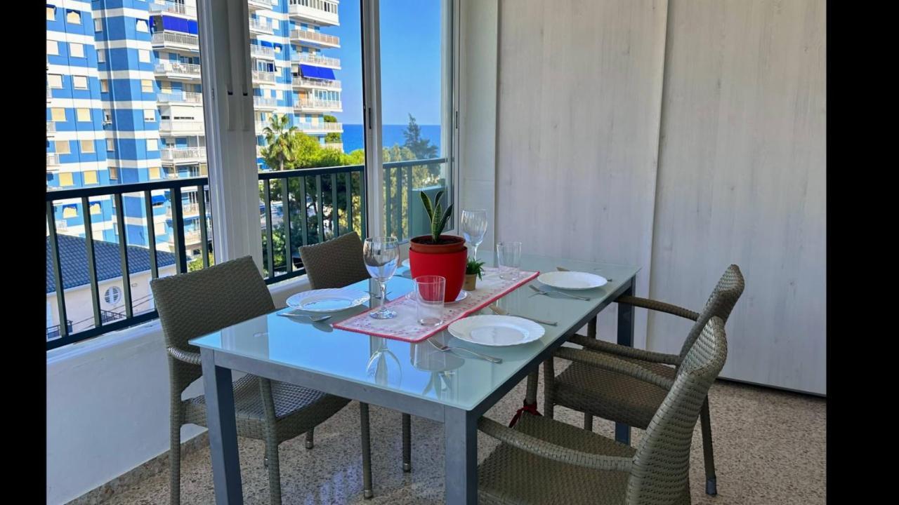 Piso A Pie De Playa Con Piscina Y Vistas Al Mar Apartamento Benicàssim Exterior foto